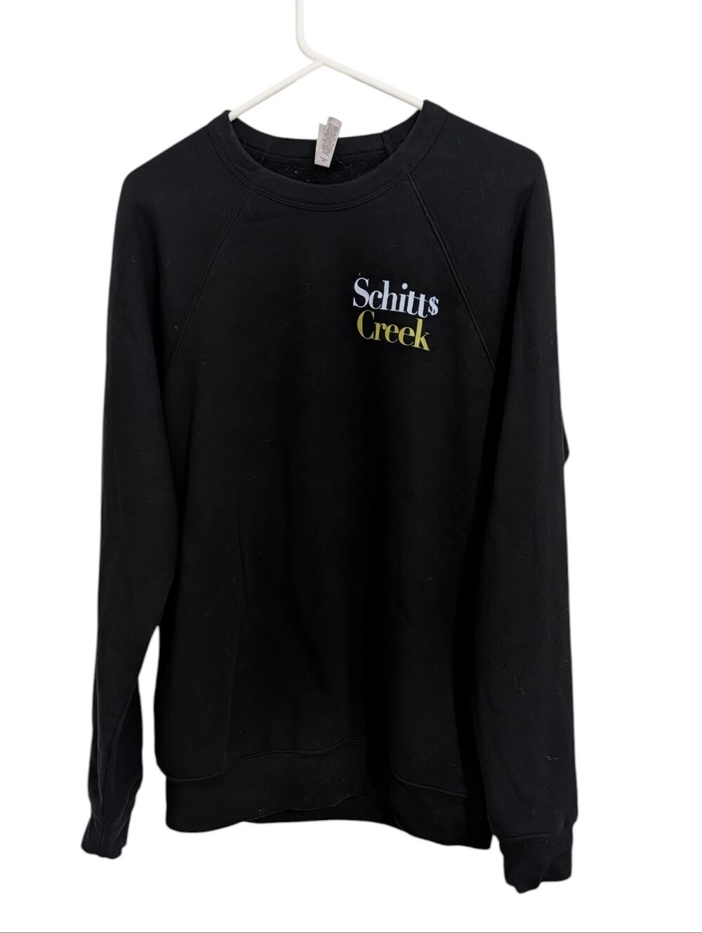 Schitts Creek Merch Black Crewneck Sweatshirt L